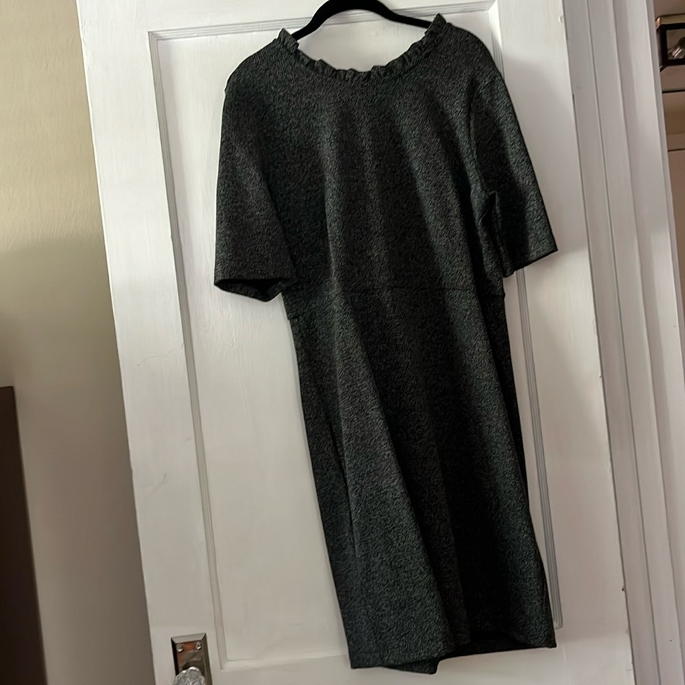 Professional grey work dress